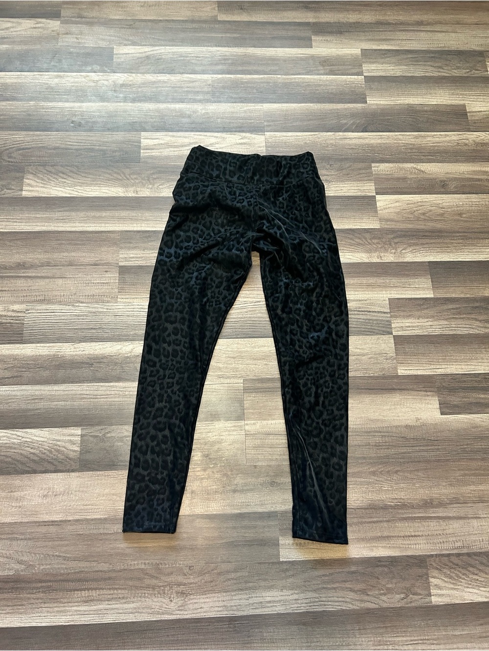 Women’s Black Leopard Print Leggings